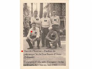 PATRONAGE ORAN D ECKMUHL LE CERCLE DON BOSCO 1960  (4) LA FANFARE EN ESPAGNE